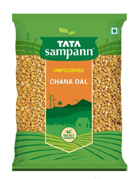 Tata Sampann Chana Dal (Unpolished) - 1 Kg
