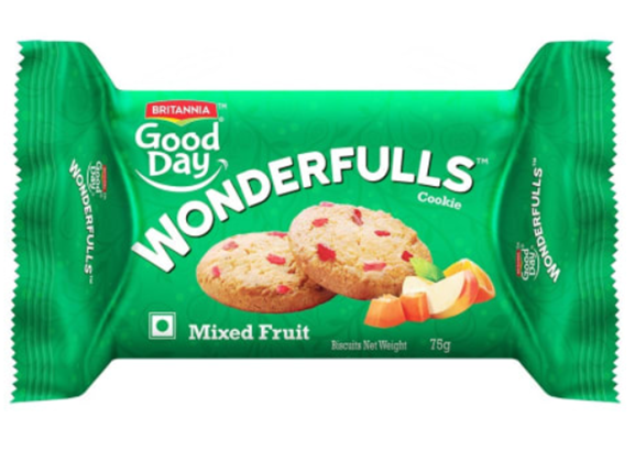 Britannia Good Day Wonderfulls - Mixed Fruit 75 g