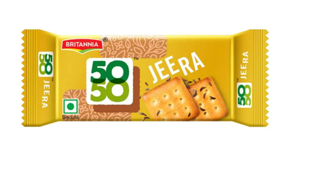 Britannia 50 50 Jeera Biscuits