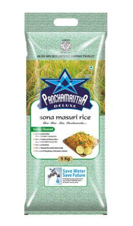 Panchamrutha Deluxe Sona Masuri Rice - 5 Kg