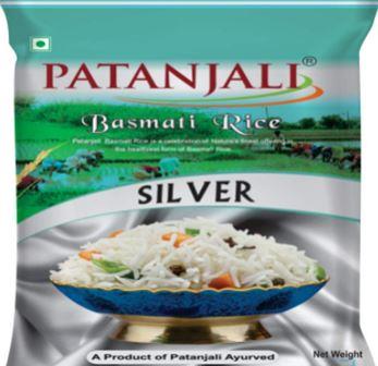 Patanjali Basmati Rice - Silver 1 Kg