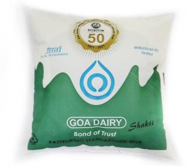Goa Dairy Standardized Milk  500ml
