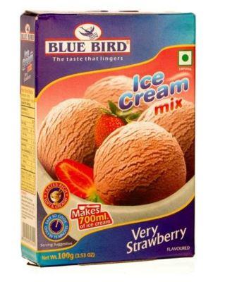 Blue Bird Ice Cream Mix - Very Strawberry 100 g