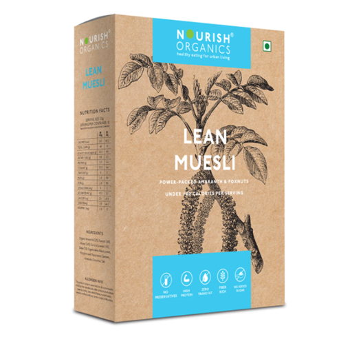 Nourish Organics Lean Muesli - 250 g Box