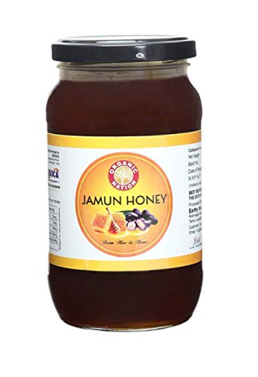 Organic Nation Jamun Honey - 500 g Bottle