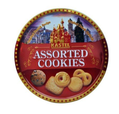 Kastel Assorted Cookies 400 g Tin