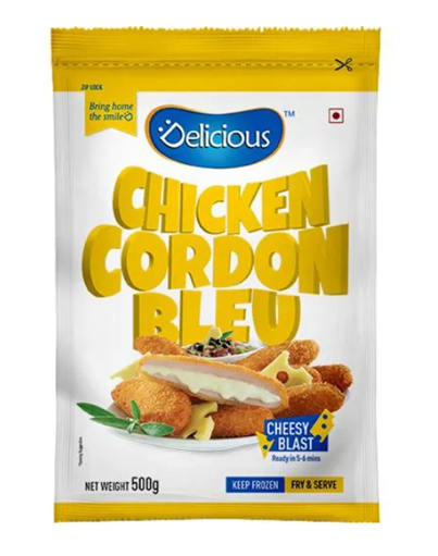 Delicious Chicken Cordon Bleu 500 g