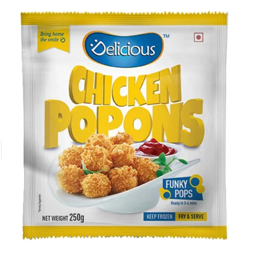 Delicious Chicken Popons 250 g