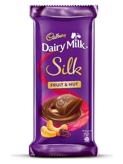 Cadbury  Dairy Milk Silk Fruit  & Nut 137 g