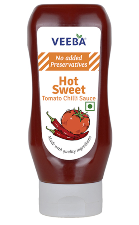 Veeba Hot Sweet Tomato Chilli Sauce 360 g
