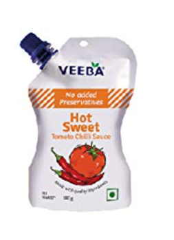 Veeba Hot Sweet Tomato Chilli Sauce 100 g