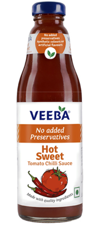 Veeba Hot Sweet Tomato Chilli Sauce 500 g