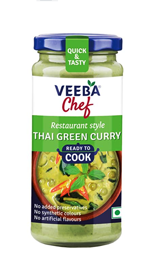 Veeba Chef Ready to Cook  - Thai Green Curry 240 g