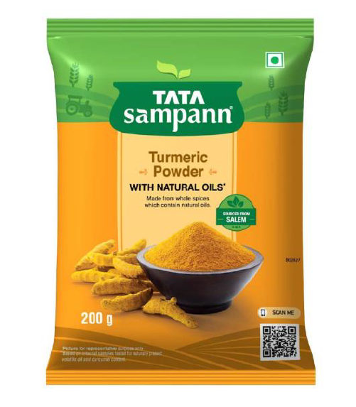 Tata Sampann Turmeric Powder (With Natural Oils) - 200 g