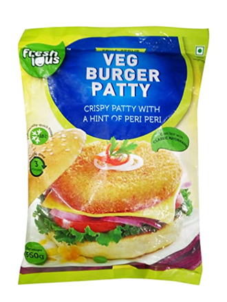 Freshious Veg Burger Patty 360 g
