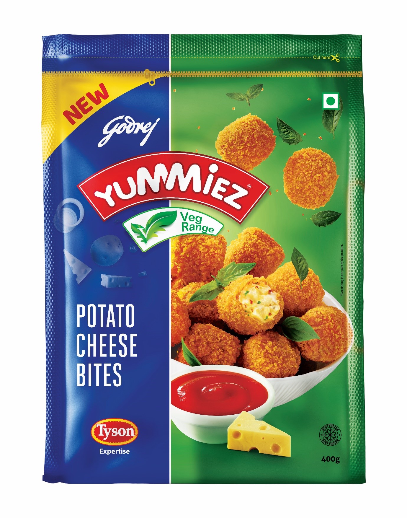 Yummiez Potato Cheese Bites 400 g