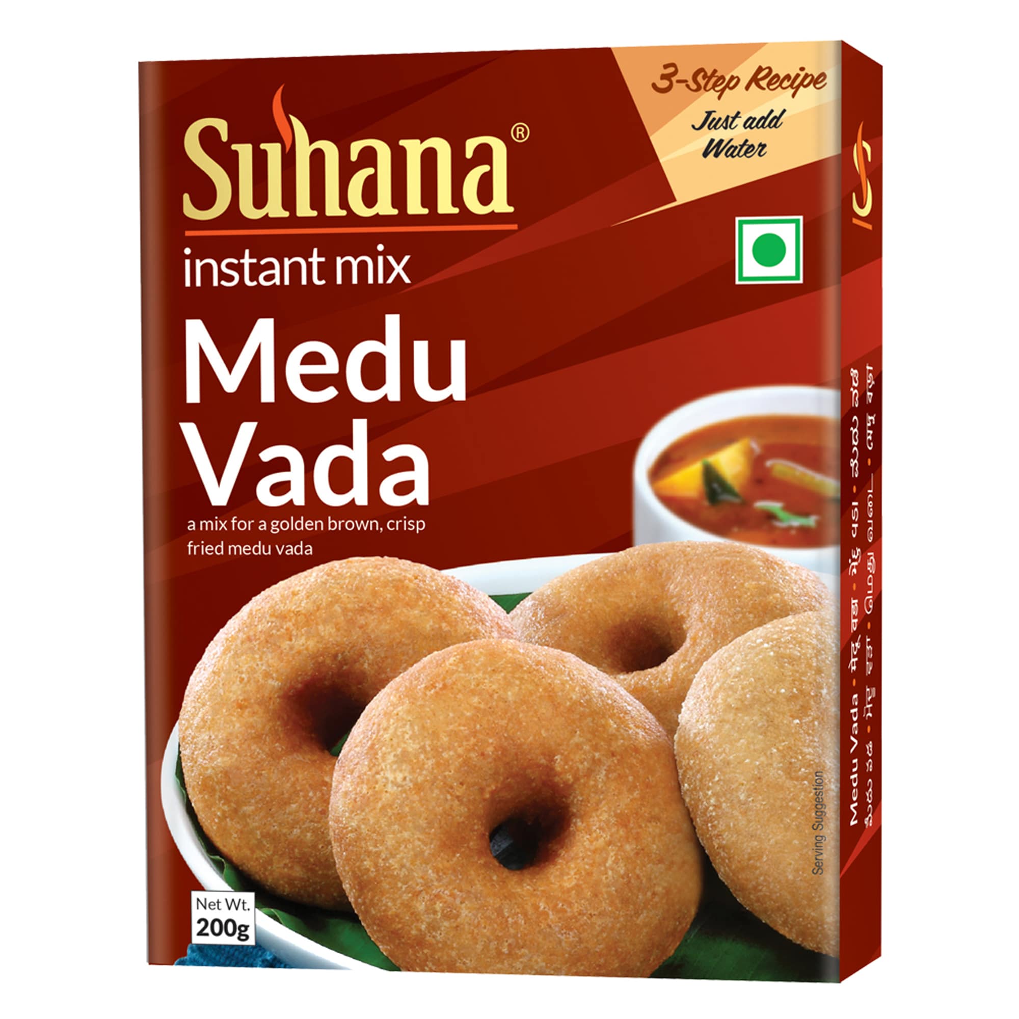 Suhana Medu Vada Mix 200g Box