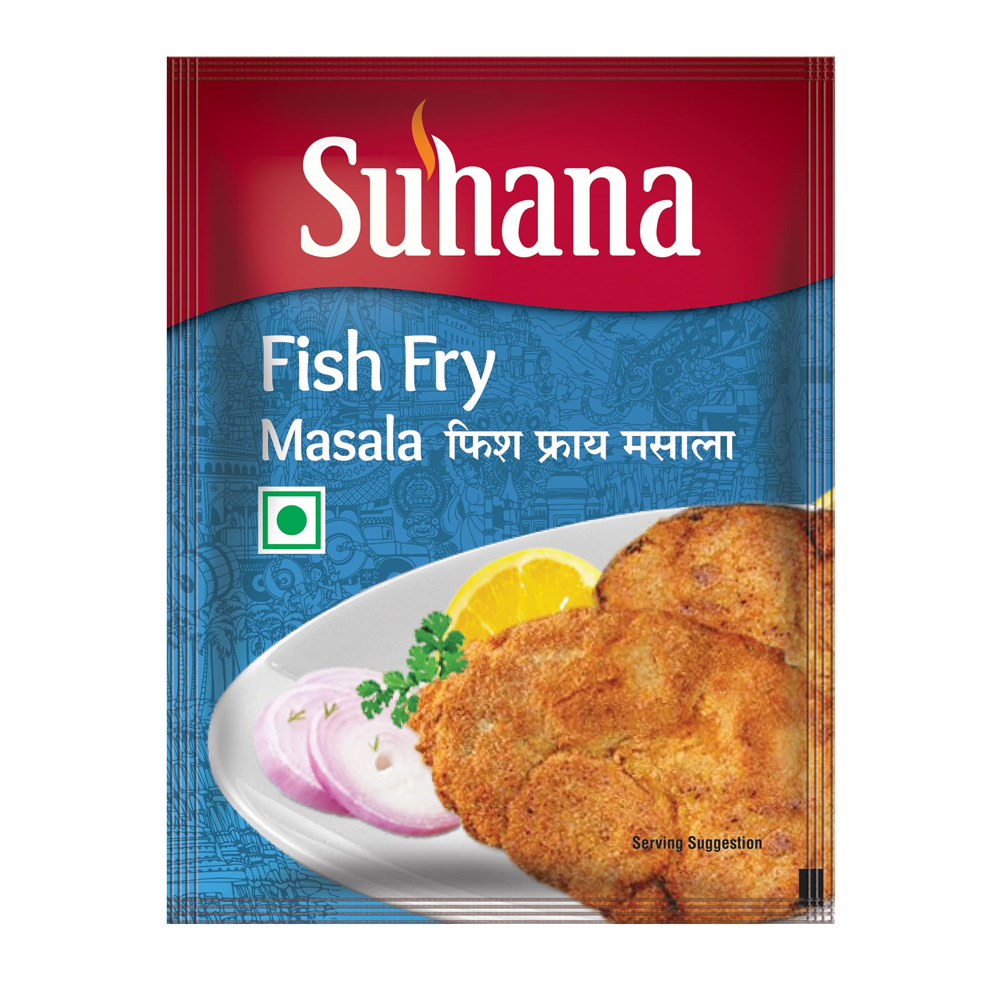Suhana Fish Fry Spice Mix 50g Pouch