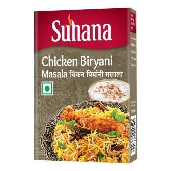 Suhana Chicken Biryani Masala 50g Box