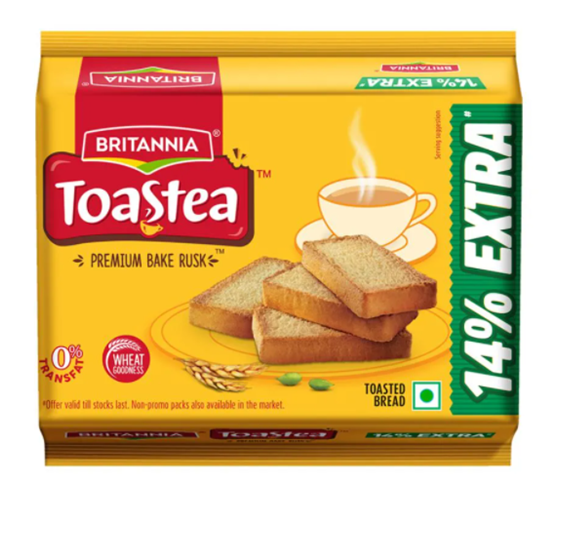 Britannia Toastea Premium Bake Rusk  72 g