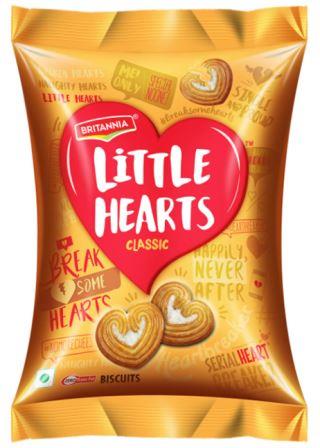 Britannia Little Hearts Biscuits 34.5 g