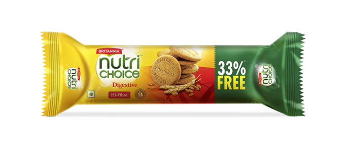 Britannia Nutri Choice Digestive Biscuits 250 g