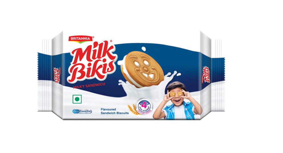 Britannia  Milk Bikis Milky Sandwich Biscuits 200 g