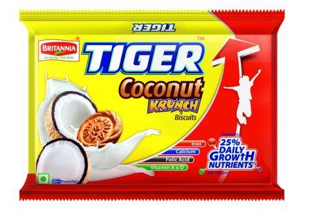Britannia Tiger Coconut  Krunch Biscuits 300 g