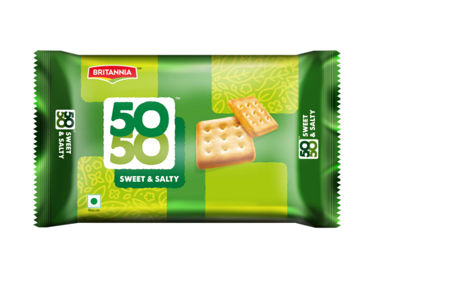 Britannia 50 50 Sweet and Salty Biscuits - 200 g