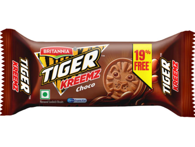 Britannia Tiger Kreemz  Choco Biscuits - 43 g