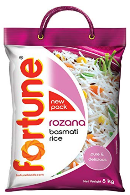 Fortune Rozana Basmati Rice 5 Kg