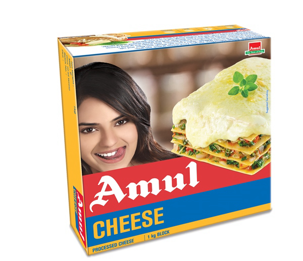 Amul Processed Cheese Block - 1 Kg