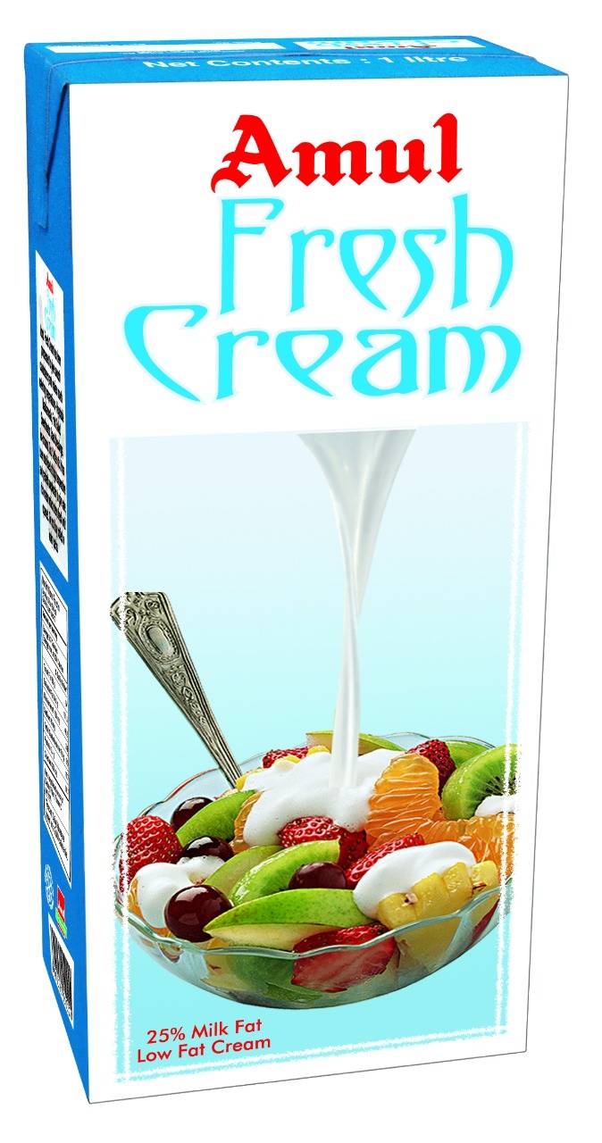 Amul Fresh Cream - Tetra Pack
