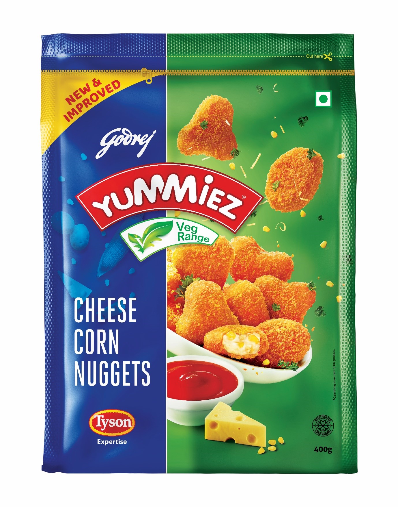 Yummiez Cheese Corn Nuggets