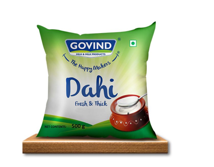 Govind Curd 500 ml pouch