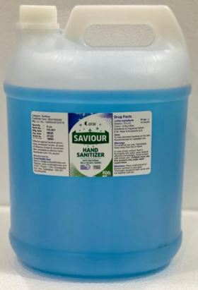 Saviour Hand Sanitier 5 Litres Can