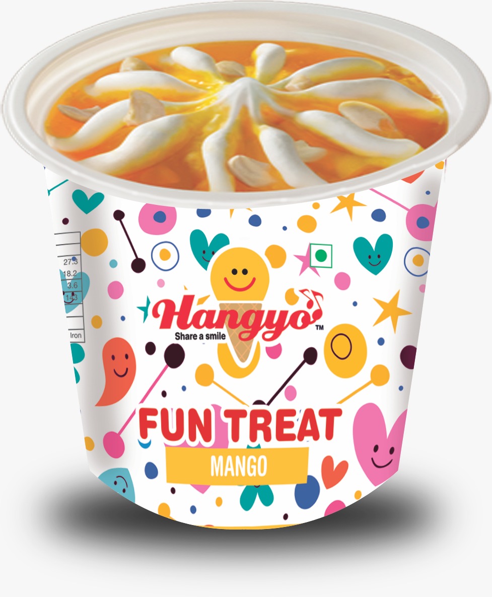 Hangyo Fun Treats Ice Cream - Mango  125 ml