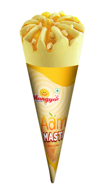 Hangyo Aam Masti Ice Cream Cone 80 ml
