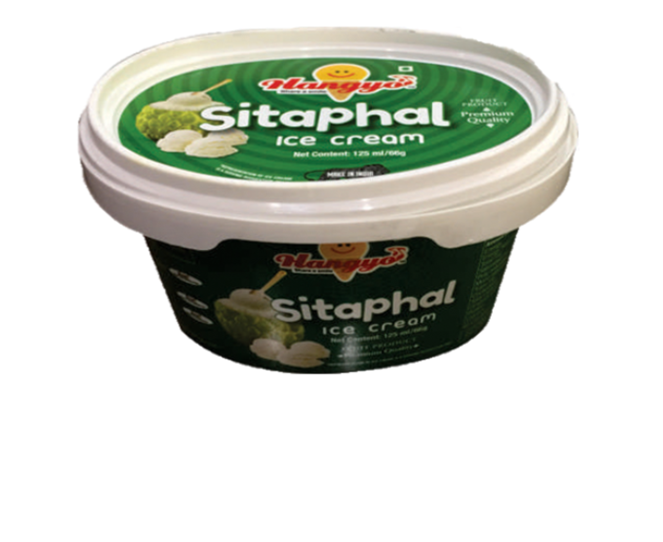 Hangyo Sitaphal Ice Cream  125 ml Tub