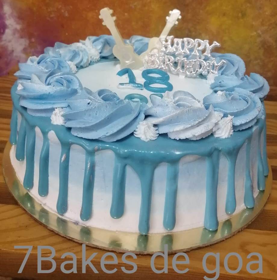 18th Birthday Celebration Cake