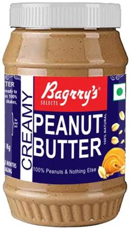Bagrry's Creamy Peanut Butter - 1 Kg
