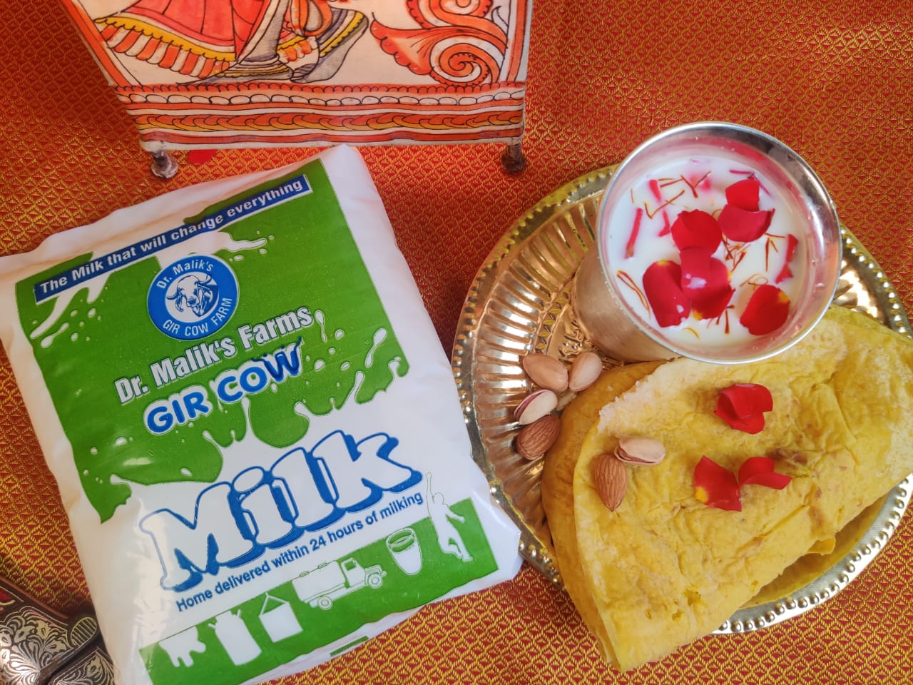 Dr Malik's Gir Cow A2 Milk - 1 Litre
