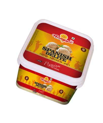Hangyo Spanish Delite Ice Cream  1000 ml Tub