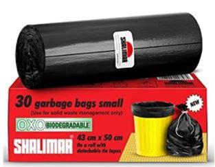 Shalimar Premium OXO Biodegradable Garbage bags Small