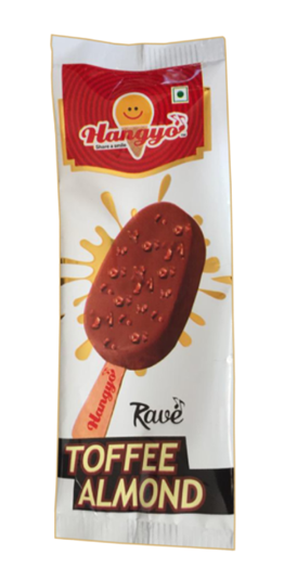 Hangyo Rave Toffee Almond  Ice Cream 50 ml