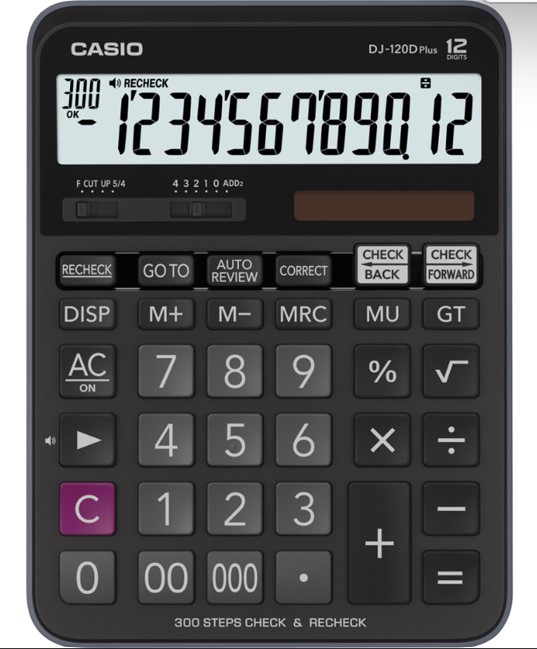 Casio Calculator DJ 120D