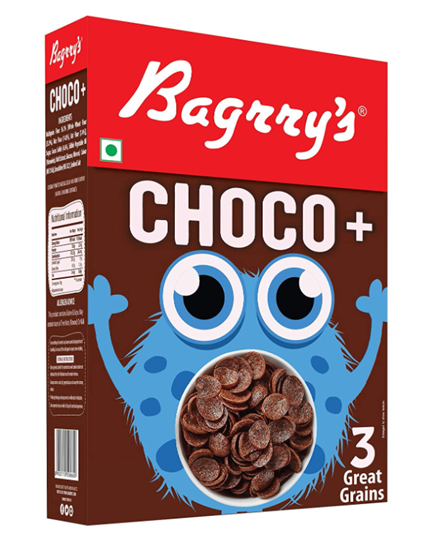 Bagrry's Choco+  with 3 Great Grains - 375 g