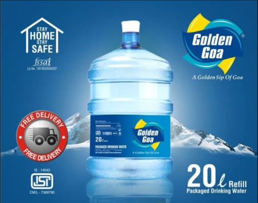 Golden Goa - 20 Litres Jar (Rs 200 additional as deposit for bottles )