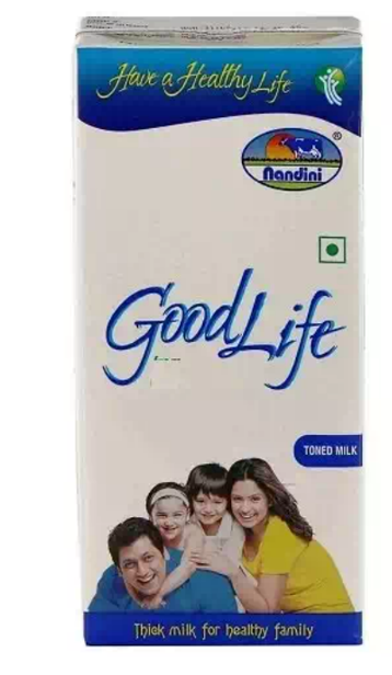 Nandini Goodlife Toned Milk - Tetra pack 1 Litre