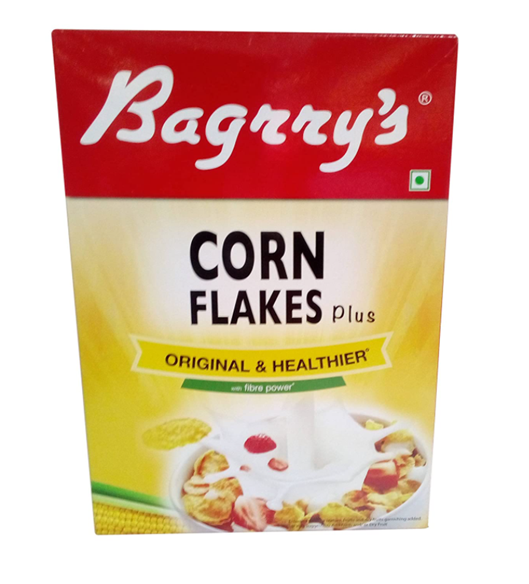 Bagrry's Corn Flakes Plus - Original & Healthier - 250 g